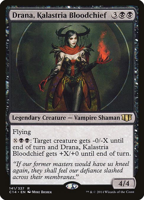 Drana, Kalastria Bloodchief from Commander 2014 (Rare)