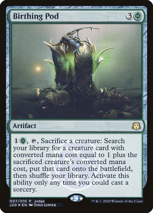 Birthing Pod from Judge Gift Cards 2020 (Rare)