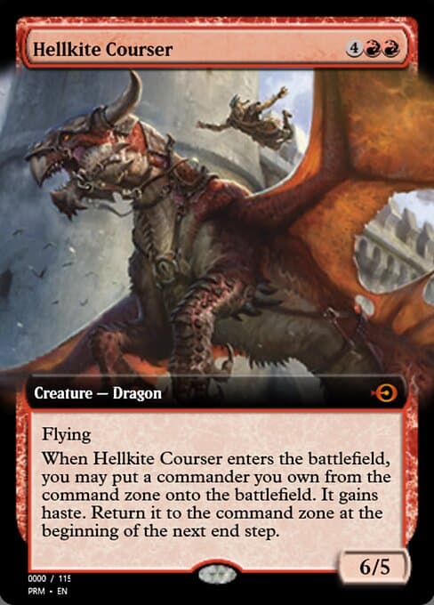 Hellkite Courser from Magic Online Promos (Mythic)