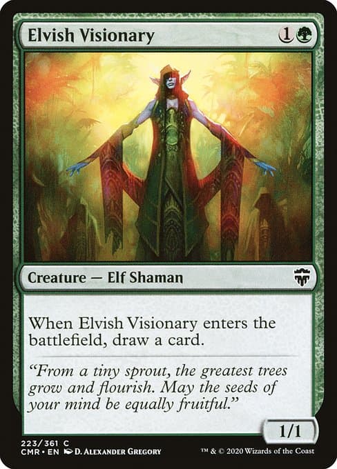 Elvish Visionary from Commander Legends (Common)