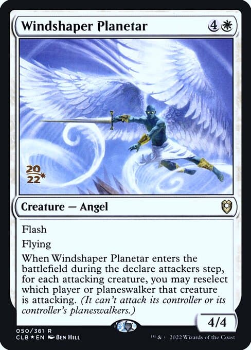 Windshaper Planetar from Battle for Baldur's Gate Promos (Rare)