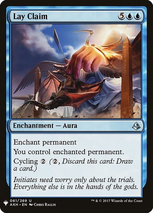 Lay Claim from The List (Uncommon)