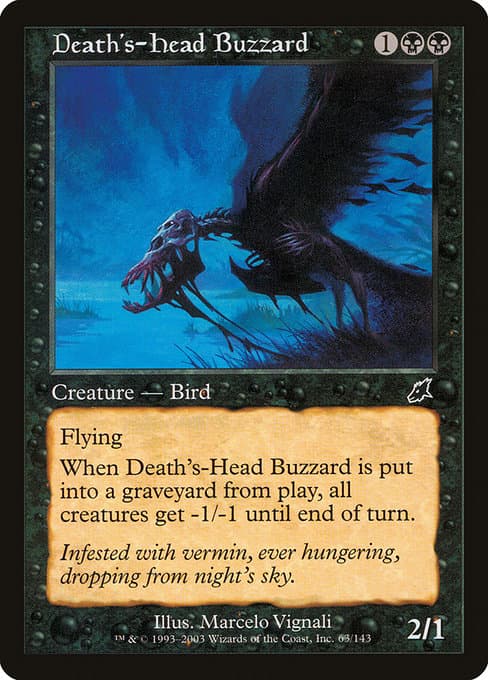 Death's-Head Buzzard from Scourge (Common)