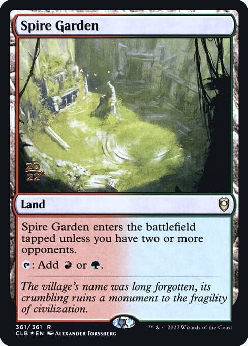 Spire Garden from Battle for Baldur's Gate Promos (Rare)