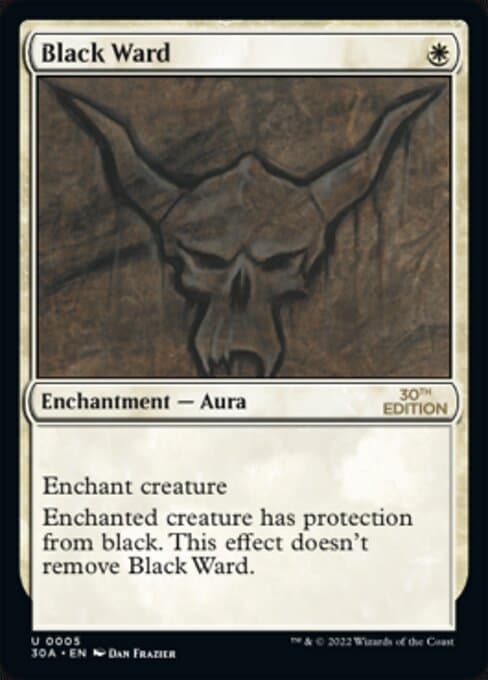 Black Ward from 30th Anniversary Edition (Uncommon)