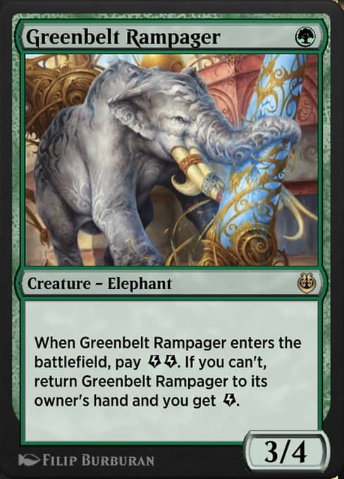 Greenbelt Rampager from Kaladesh Remastered (Rare)