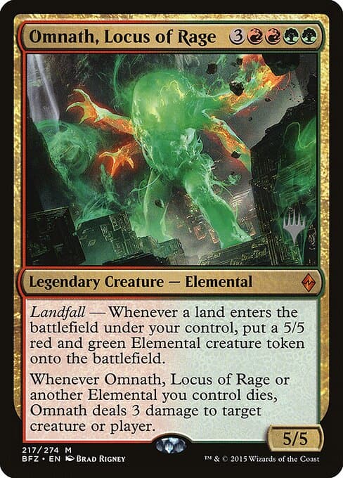 Omnath, Locus of Rage (Mythic)