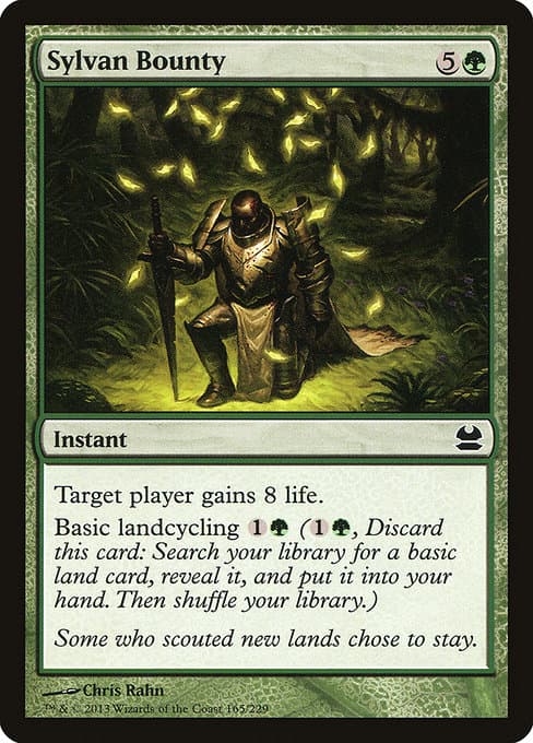 Sylvan Bounty from Modern Masters (Common)