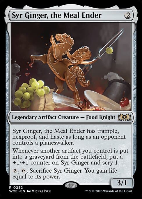 Syr Ginger, the Meal Ender from Wilds of Eldraine (Rare)