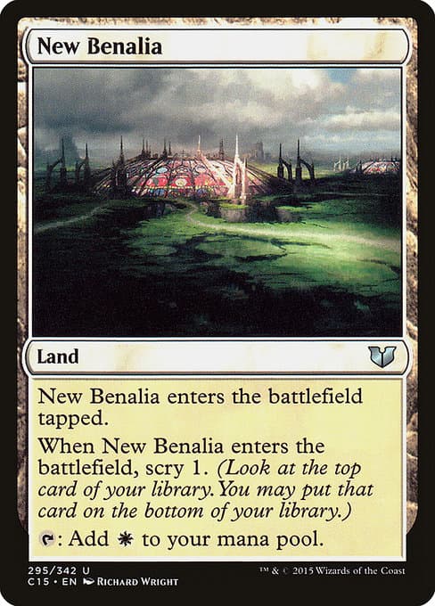 New Benalia from Commander 2015 (Uncommon)