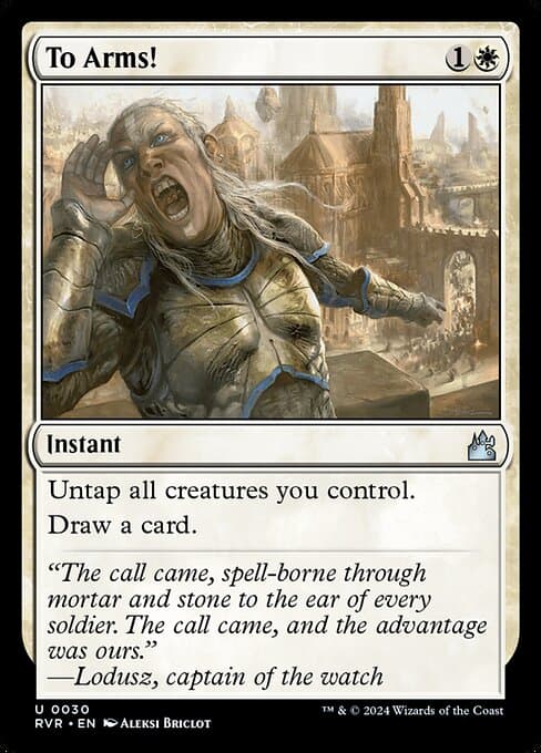 To Arms! from Ravnica Remastered (Uncommon)