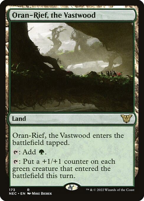Oran-Rief, the Vastwood from Neon Dynasty Commander (Rare)
