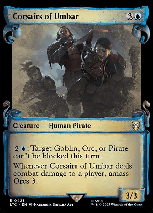 Corsairs of Umbar from Tales of Middle-earth Commander (Rare)