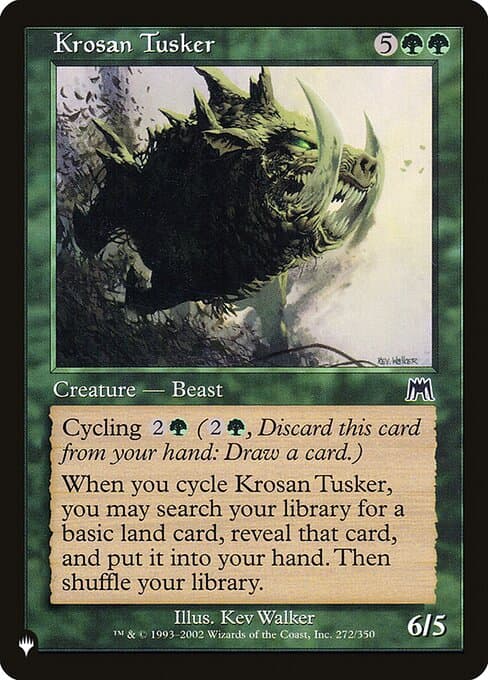 Krosan Tusker from The List (Common)