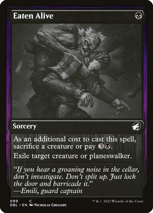 Eaten Alive from Innistrad: Double Feature (Common)