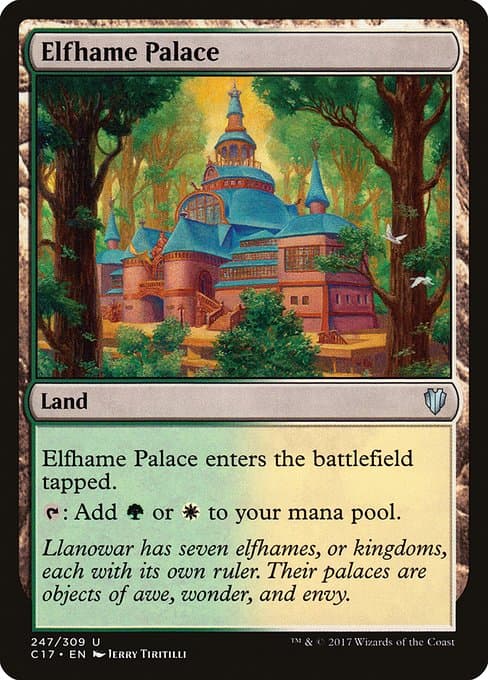 Elfhame Palace from Commander 2017 (Uncommon)