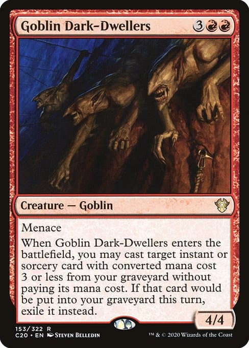 Goblin Dark-Dwellers from Commander 2020 (Rare)