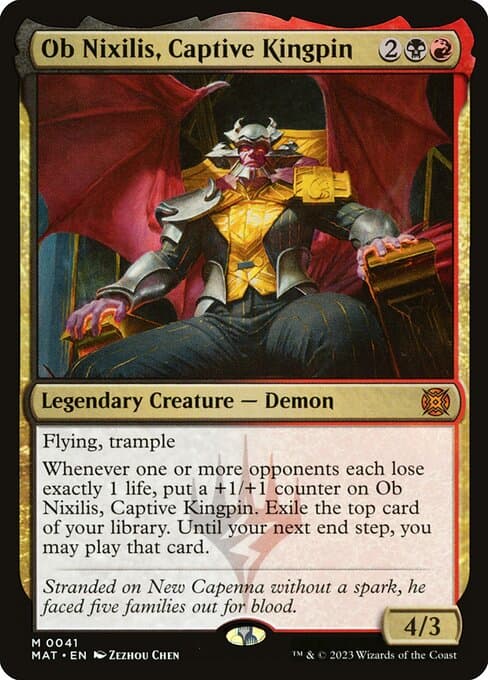 Ob Nixilis, Captive Kingpin (Mythic)