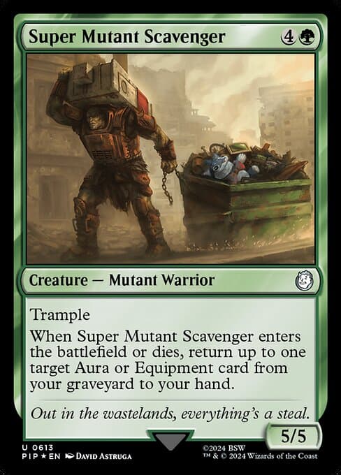 Super Mutant Scavenger from Fallout (Uncommon)