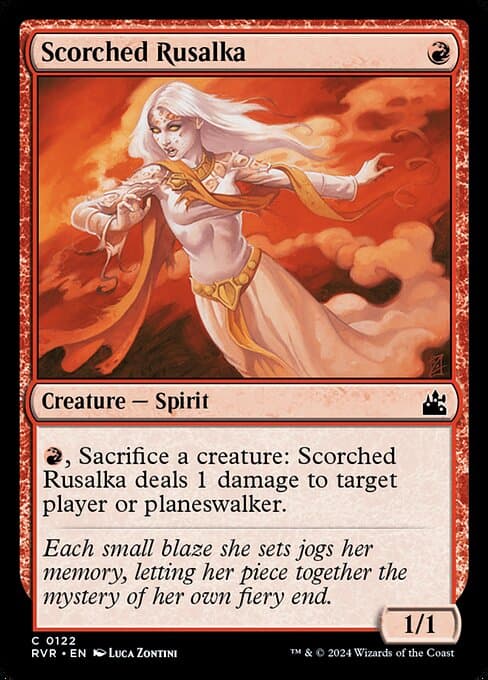 Scorched Rusalka from Ravnica Remastered (Common)