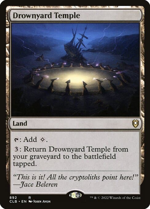 Drownyard Temple from Commander Legends: Battle for Baldur's Gate (Rare)