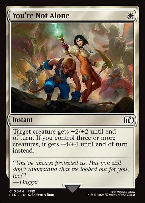 You're Not Alone from Final Fantasy (Common)