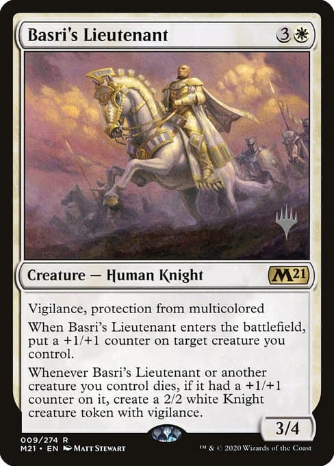 Basri's Lieutenant from Core Set 2021 Promos (Rare)