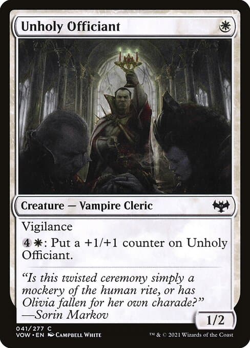 Unholy Officiant (Common)