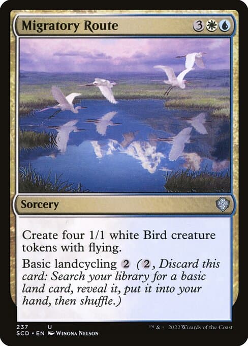Migratory Route from Starter Commander Decks (Uncommon)