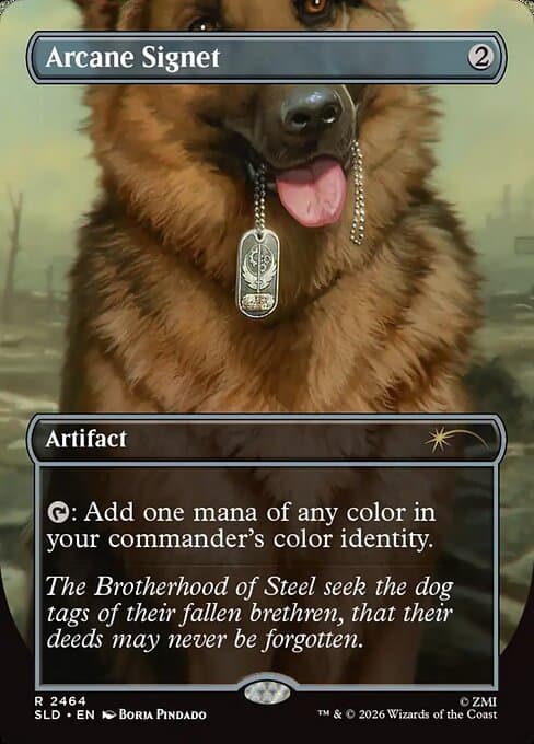 Arcane Signet from Secret Lair Drop (Rare)