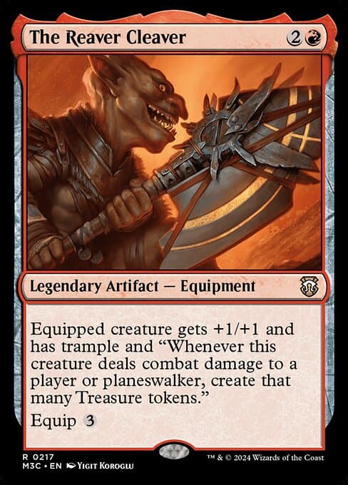The Reaver Cleaver from Modern Horizons 3 Commander (Rare)