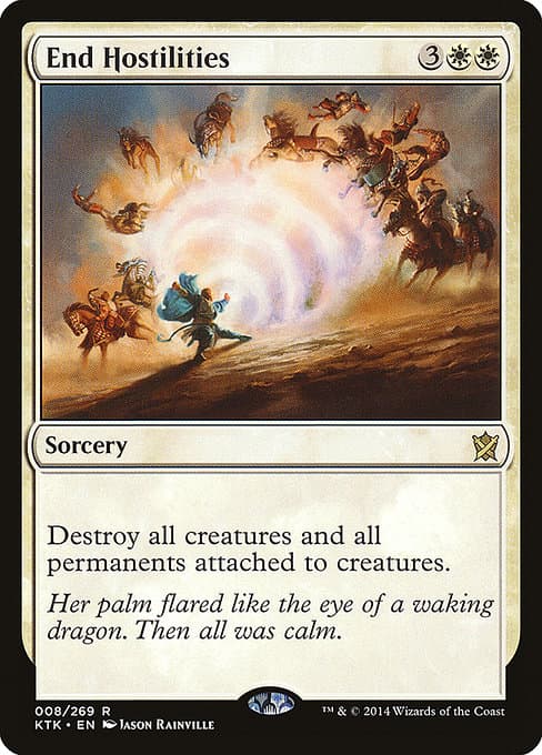 End Hostilities from Khans of Tarkir (Rare)