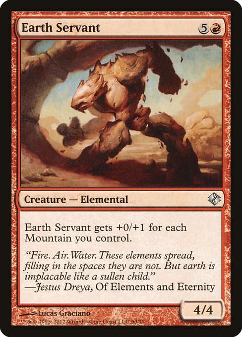Earth Servant (Uncommon)