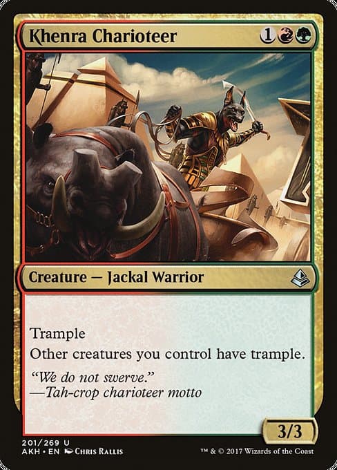 Khenra Charioteer (Uncommon)