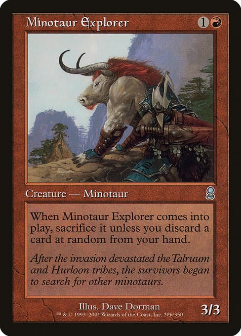 Minotaur Explorer from Odyssey (Uncommon)