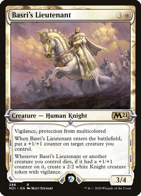 Basri's Lieutenant from Core Set 2021 (Rare)