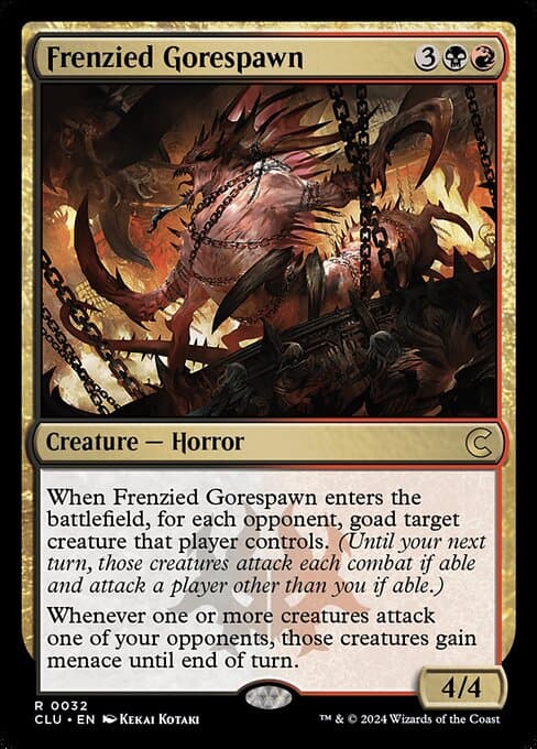 Frenzied Gorespawn from Ravnica: Clue Edition (Rare)