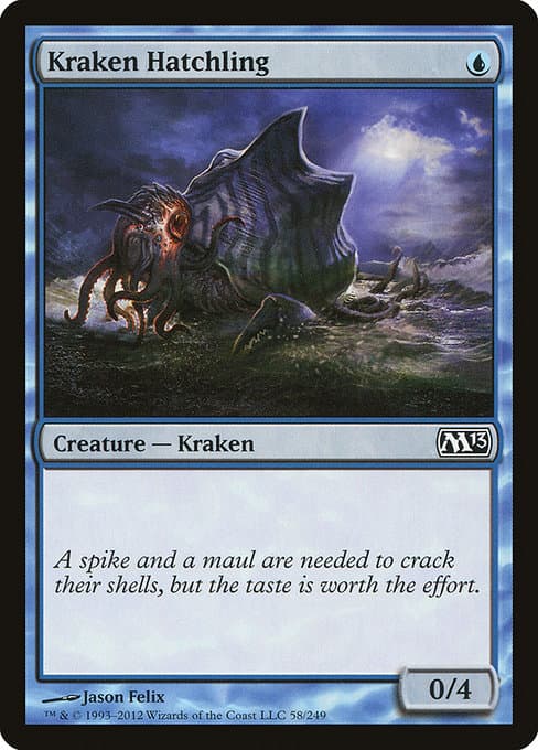 Kraken Hatchling from Magic 2013 (Common)