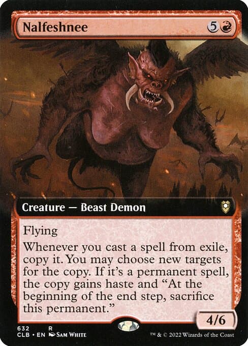 Nalfeshnee from Commander Legends: Battle for Baldur's Gate (Rare)