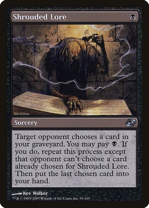 Shrouded Lore from Planar Chaos (Uncommon)