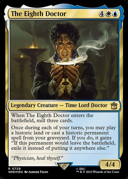 The Eighth Doctor from Doctor Who (Rare)