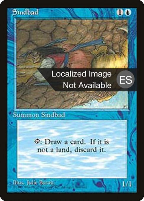 Sindbad from Fourth Edition Foreign Black Border (Uncommon)