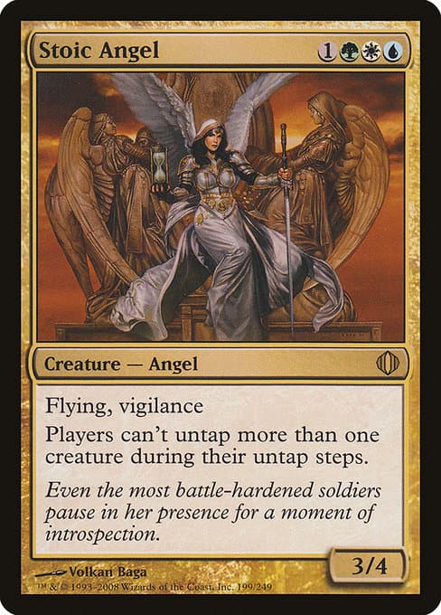 Stoic Angel from Shards of Alara (Rare)