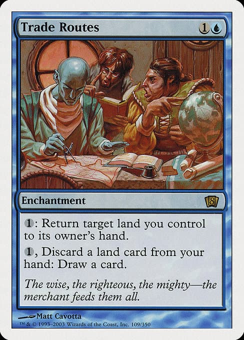 Trade Routes from Eighth Edition (Rare)