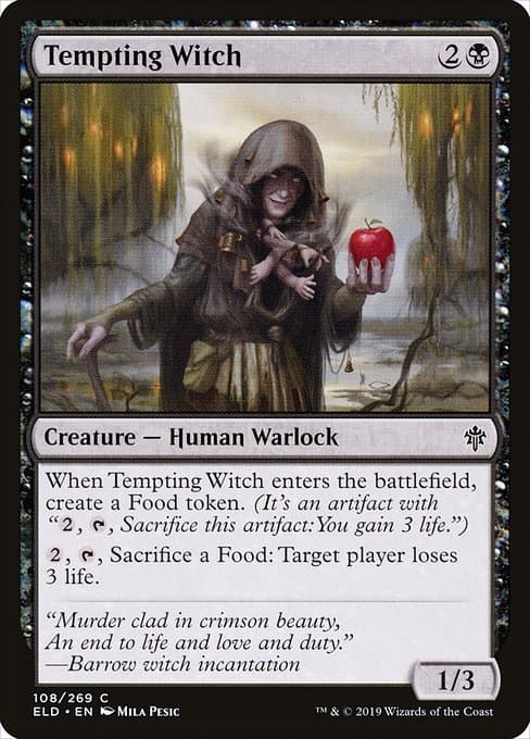 Tempting Witch from Throne of Eldraine (Common)
