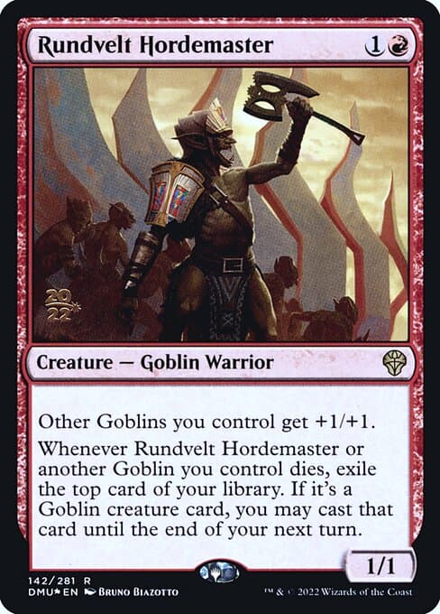 Rundvelt Hordemaster from Dominaria United Promos (Rare)