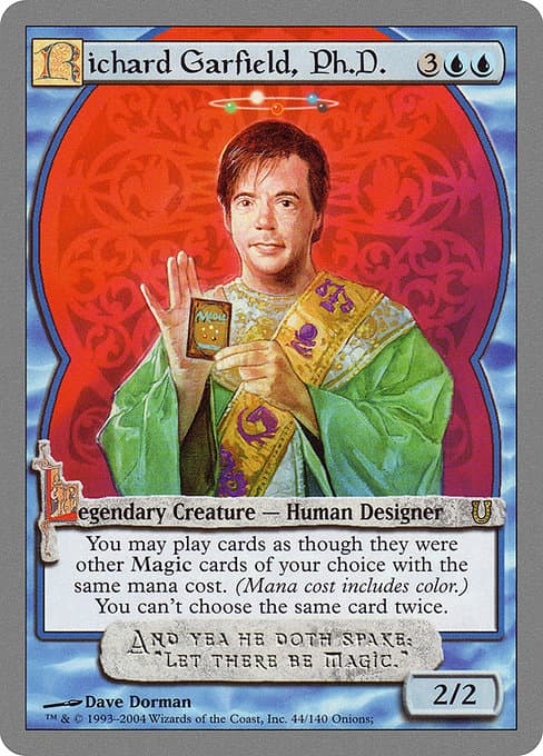 Richard Garfield, Ph.D. from Unhinged (Rare)