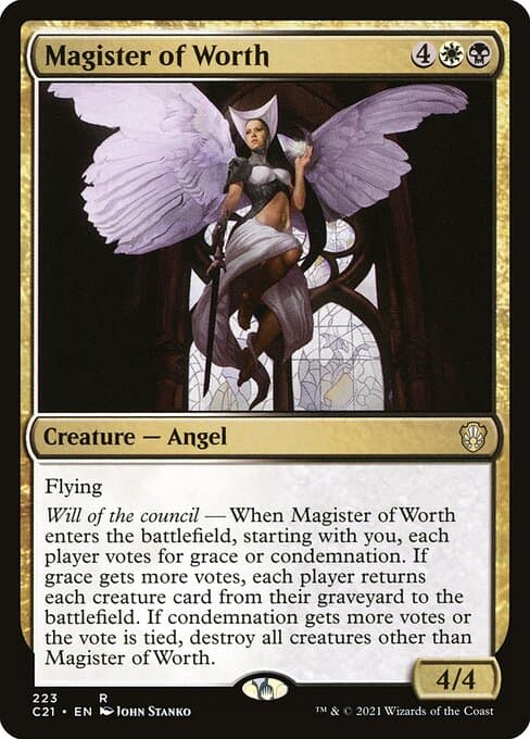 Magister of Worth (Rare)