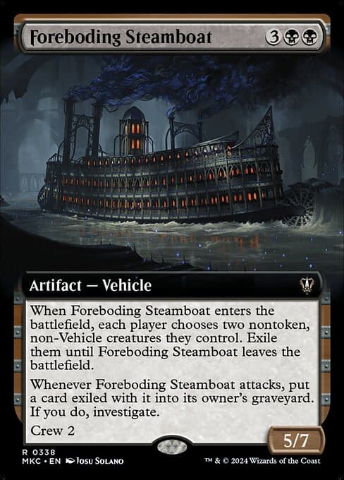 Foreboding Steamboat from Murders at Karlov Manor Commander (Rare)