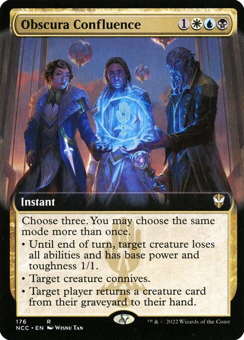 Obscura Confluence from New Capenna Commander (Rare)